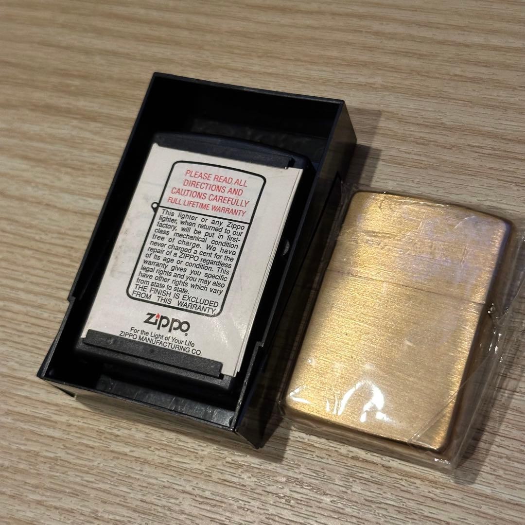 Zippo 50th Anniversary Solid Brass