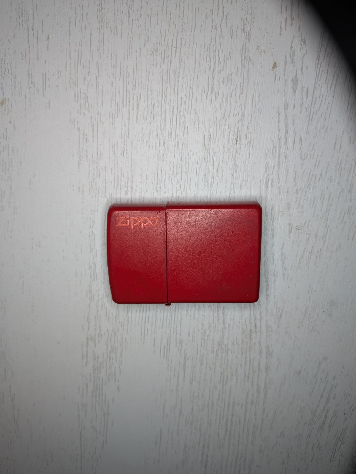 Zippo Windproof Lighter Classic Metallic Red with Anodized Finish 49475 WORKS*