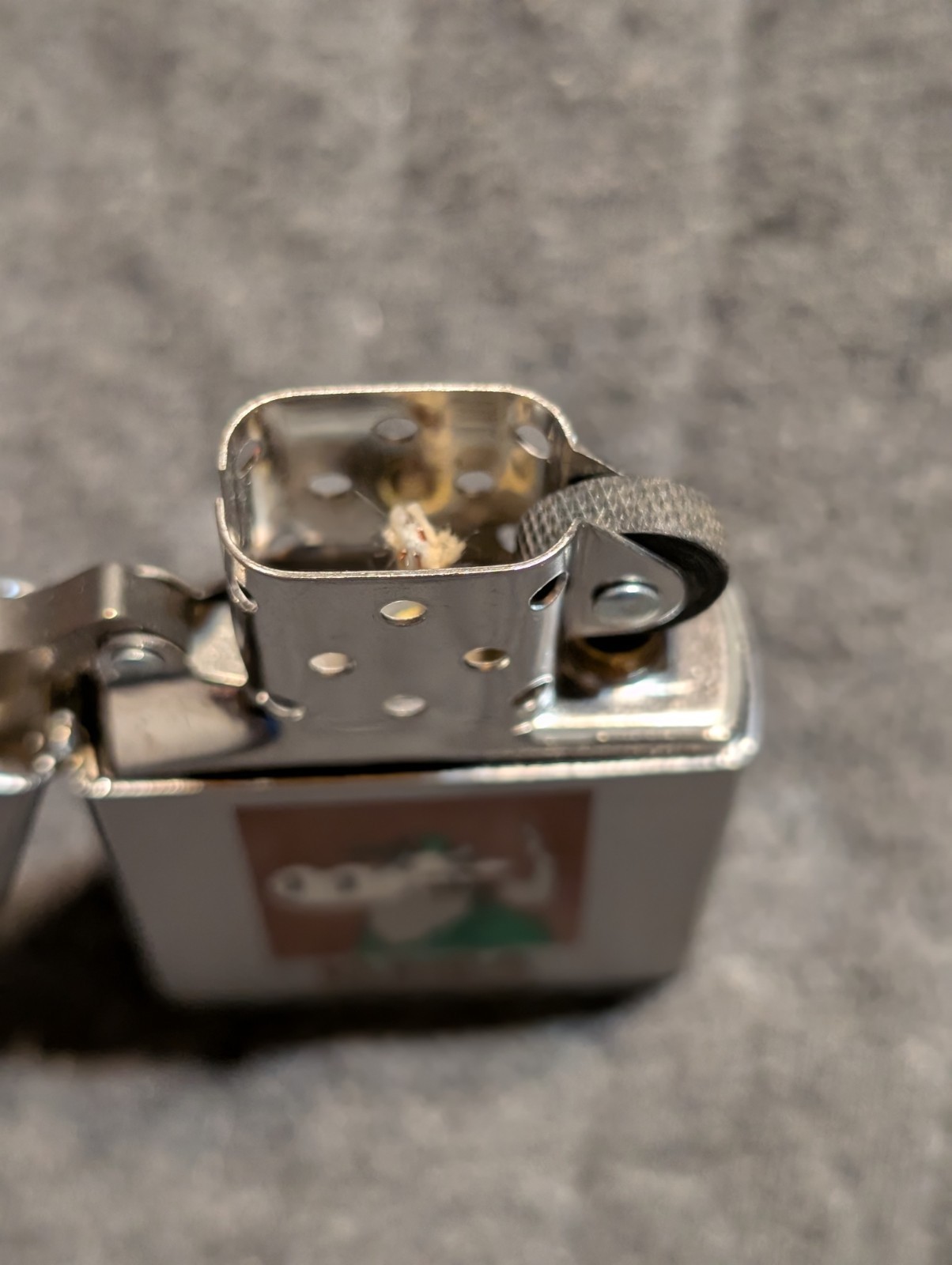1998 # 200 KUHBA UNFIRED Zippo Lighter In Box
