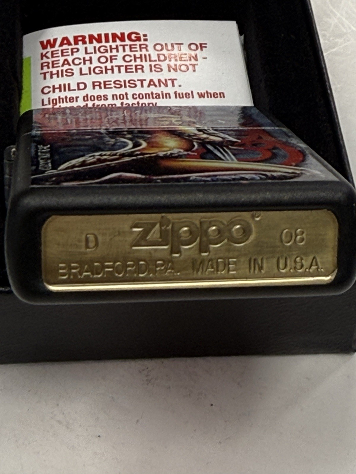 ZIPPO 2008 KIT RAE ELLEWAH SEXY PINUP GIRL LIGHTER SEALED N BOX A759