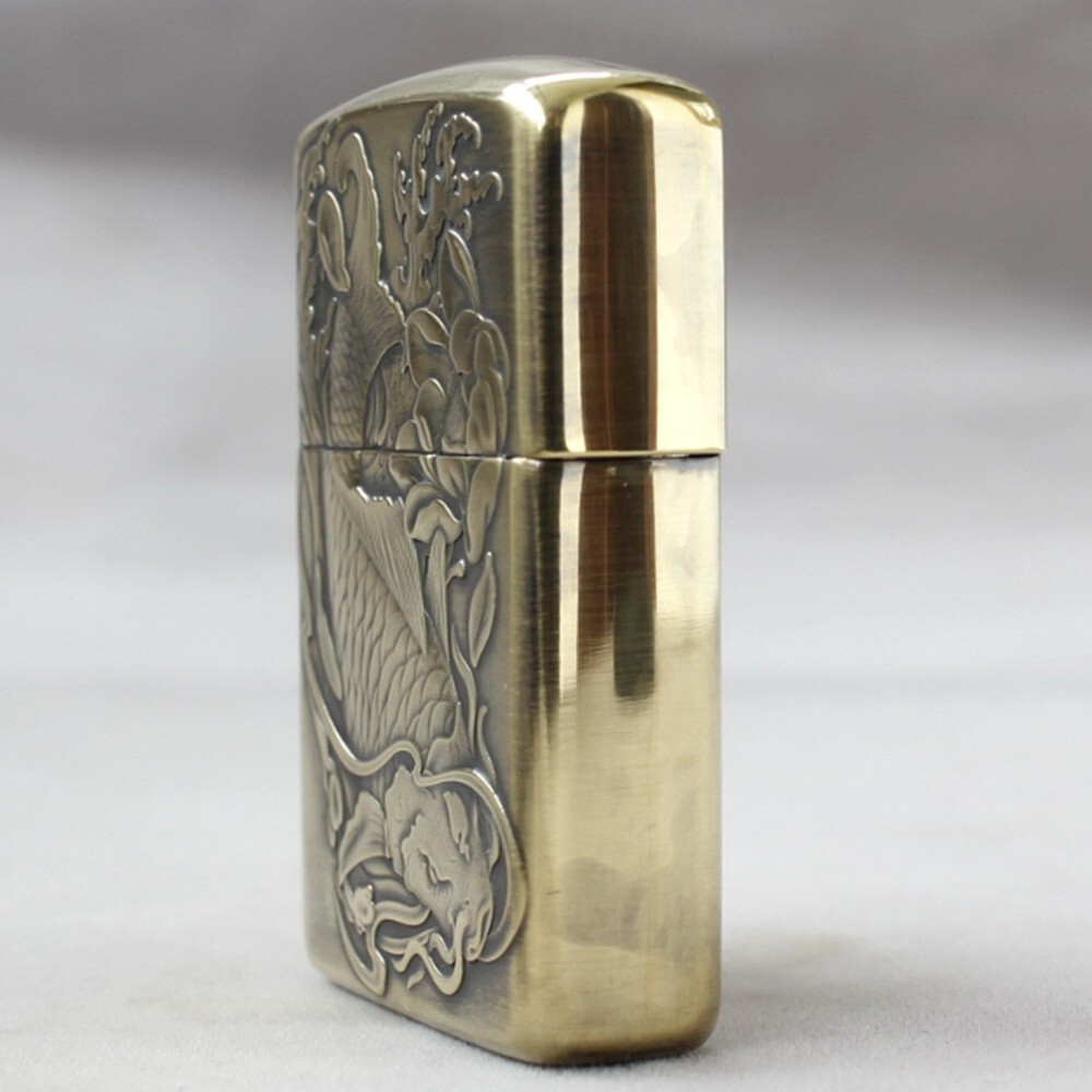 Zippo lighter 168 Armor Custom 3D Precise Rendering/ Rich Carp New in Box
