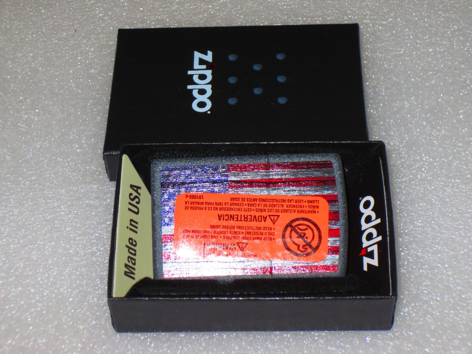 *NEW* Snap-On Tools ZIPPO Lighter „AMERICA“ FLAG Collectible ZIPPO 2025 NIB!