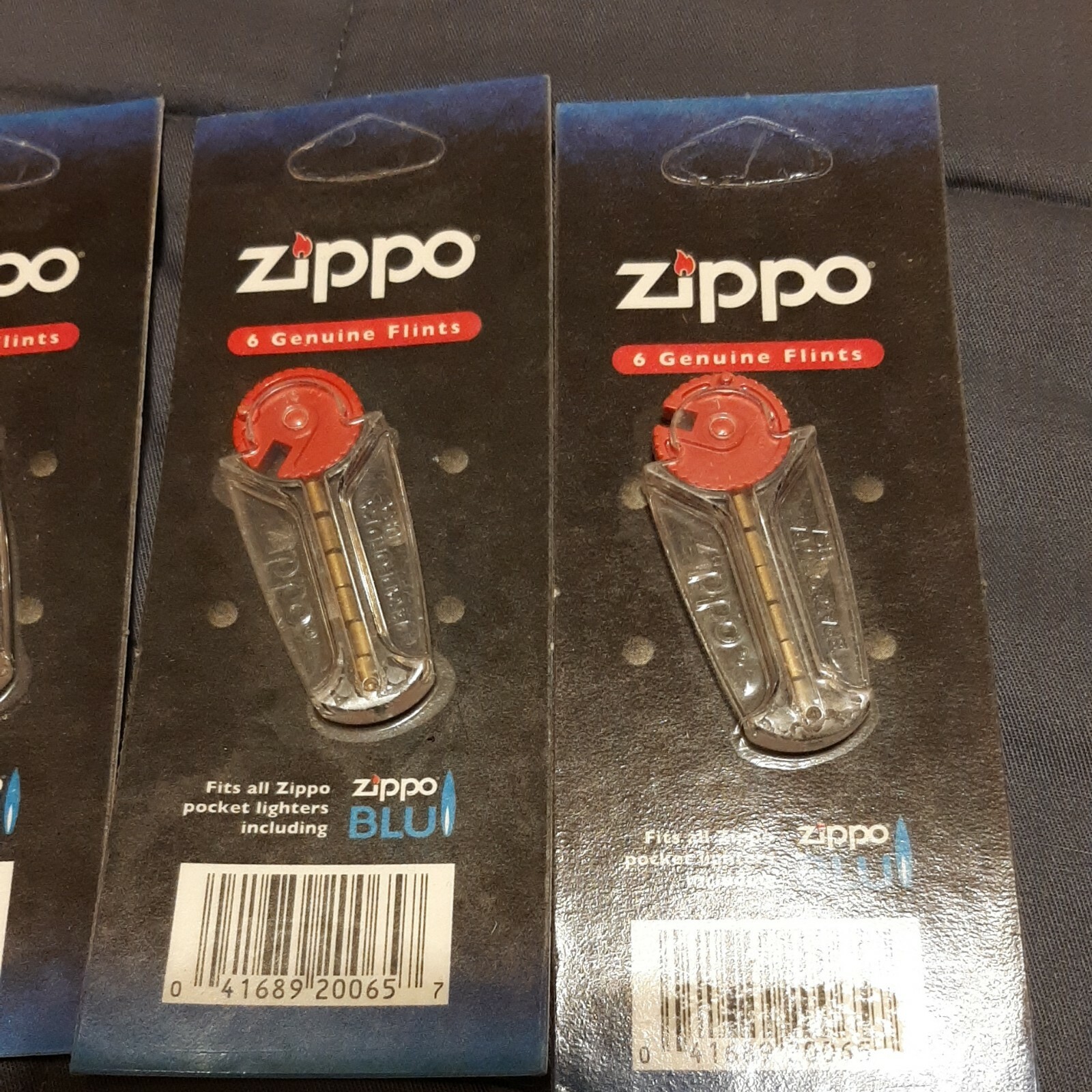 Zippo Genuine Lighter Flint 4 Value pack (24 Flints)
