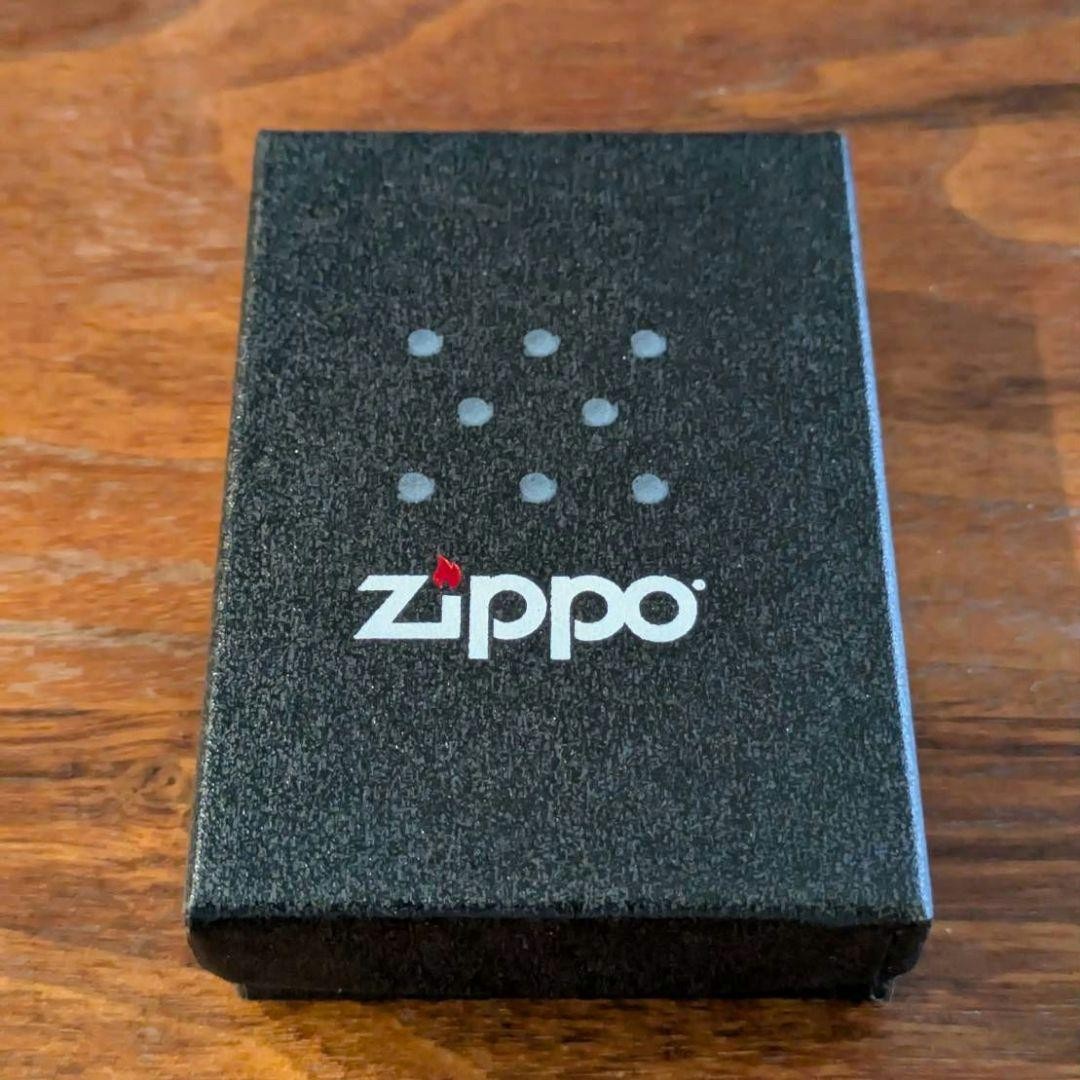 Zippo 2015 Peace Blue Titanium Lighter New Unused Durable Collectible