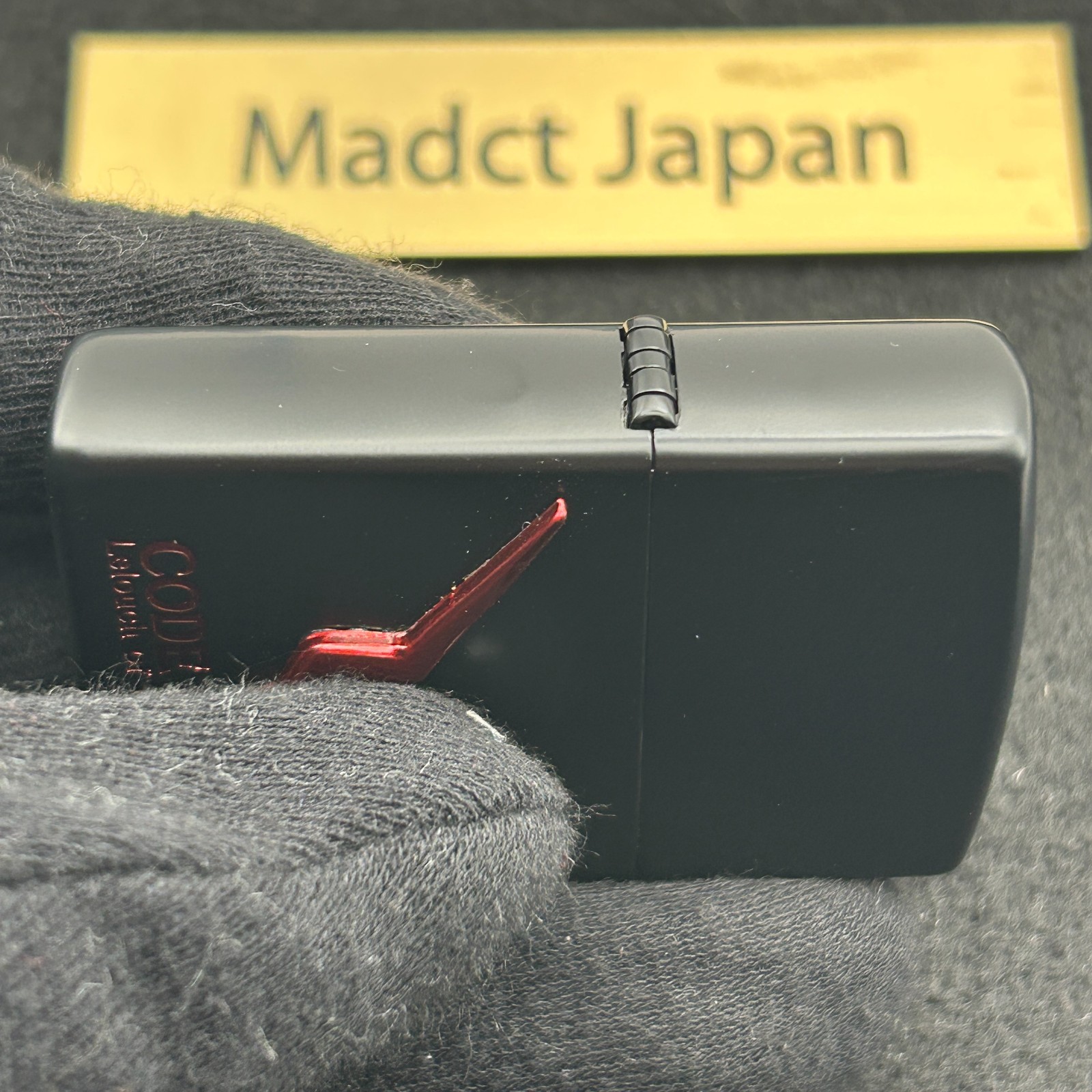Zippo Lighter Code Geass Black Red Lelouch Of The Rebellion Japan New