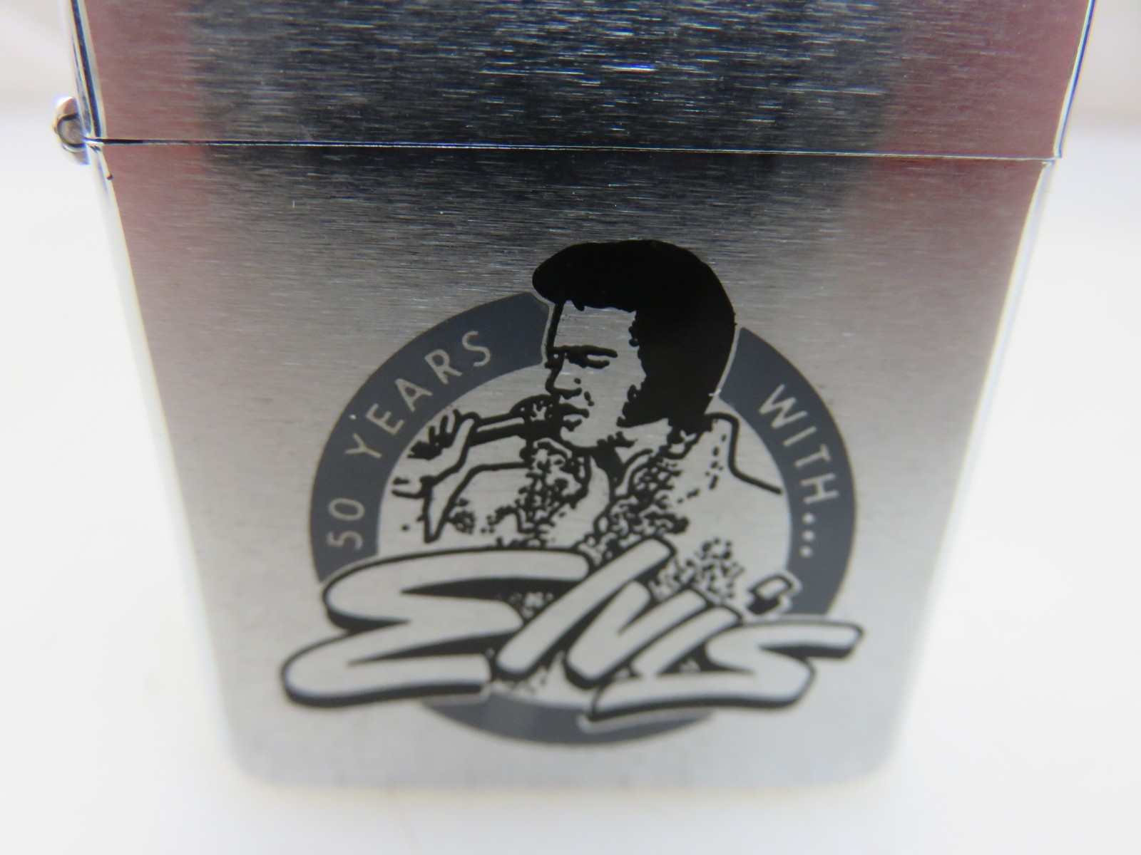Zippo Lighter Elvis Presley 50 Years NEW OLD STOCK 1990