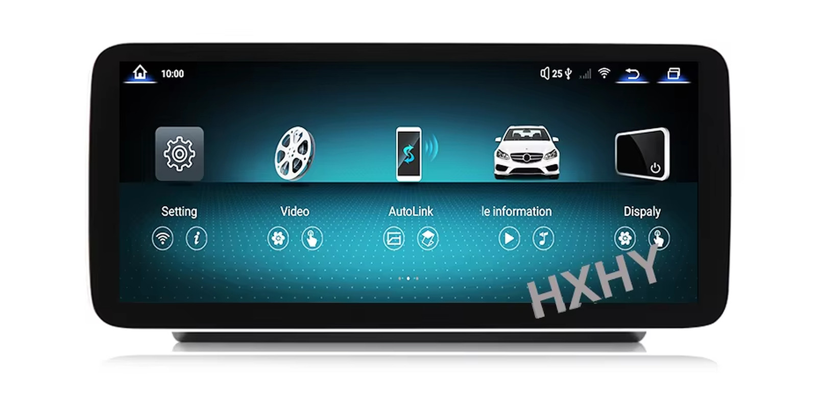 Qualcomm 12.8inch Android 15 8Core 12+256G Car Radio Multimedia BT Auto For Benz