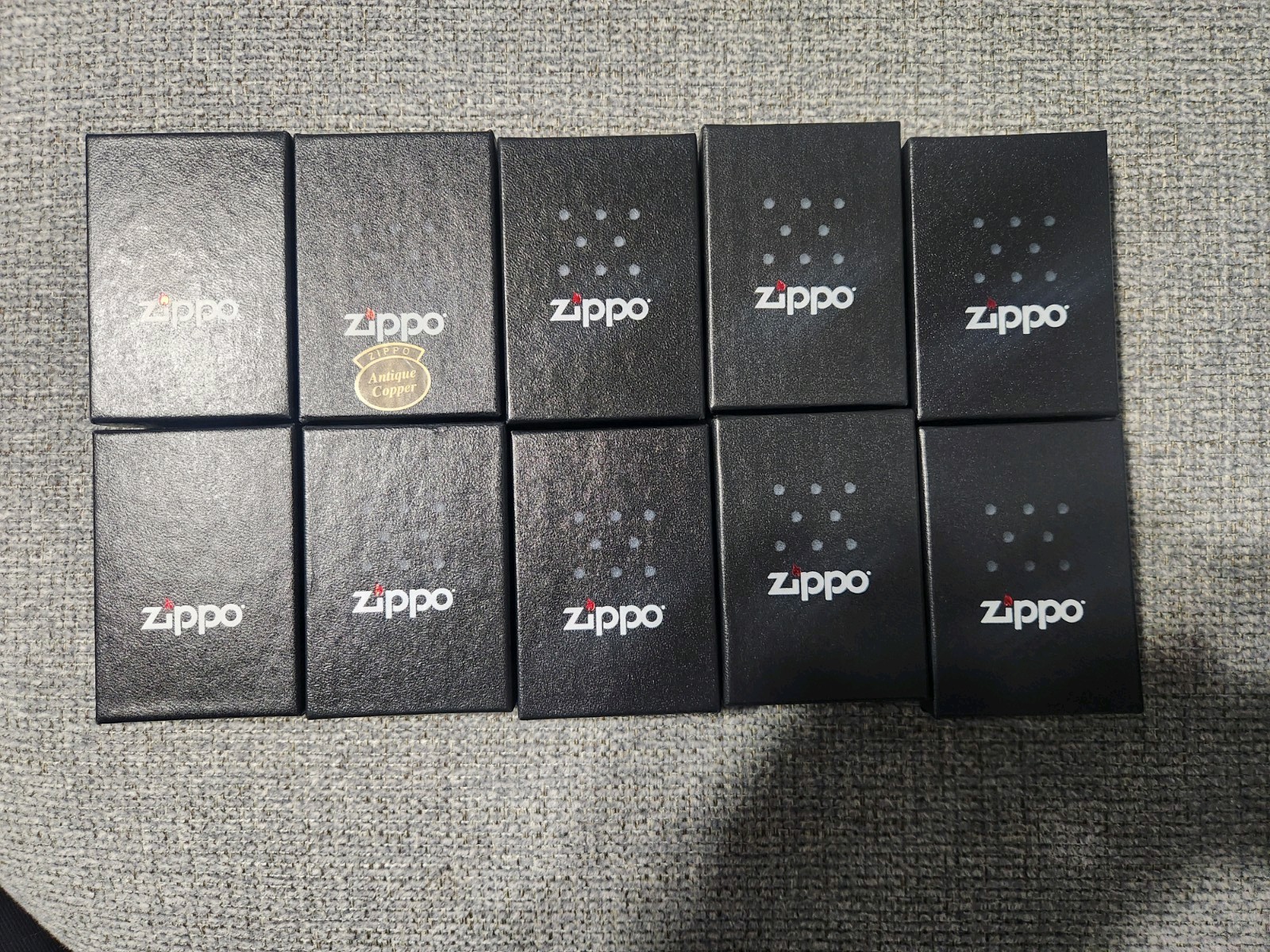 2022-2023 ZIPPO MARLBORO PROMOTIONAL -COMPLETE SET 10 Lot NEW LIGHTERS