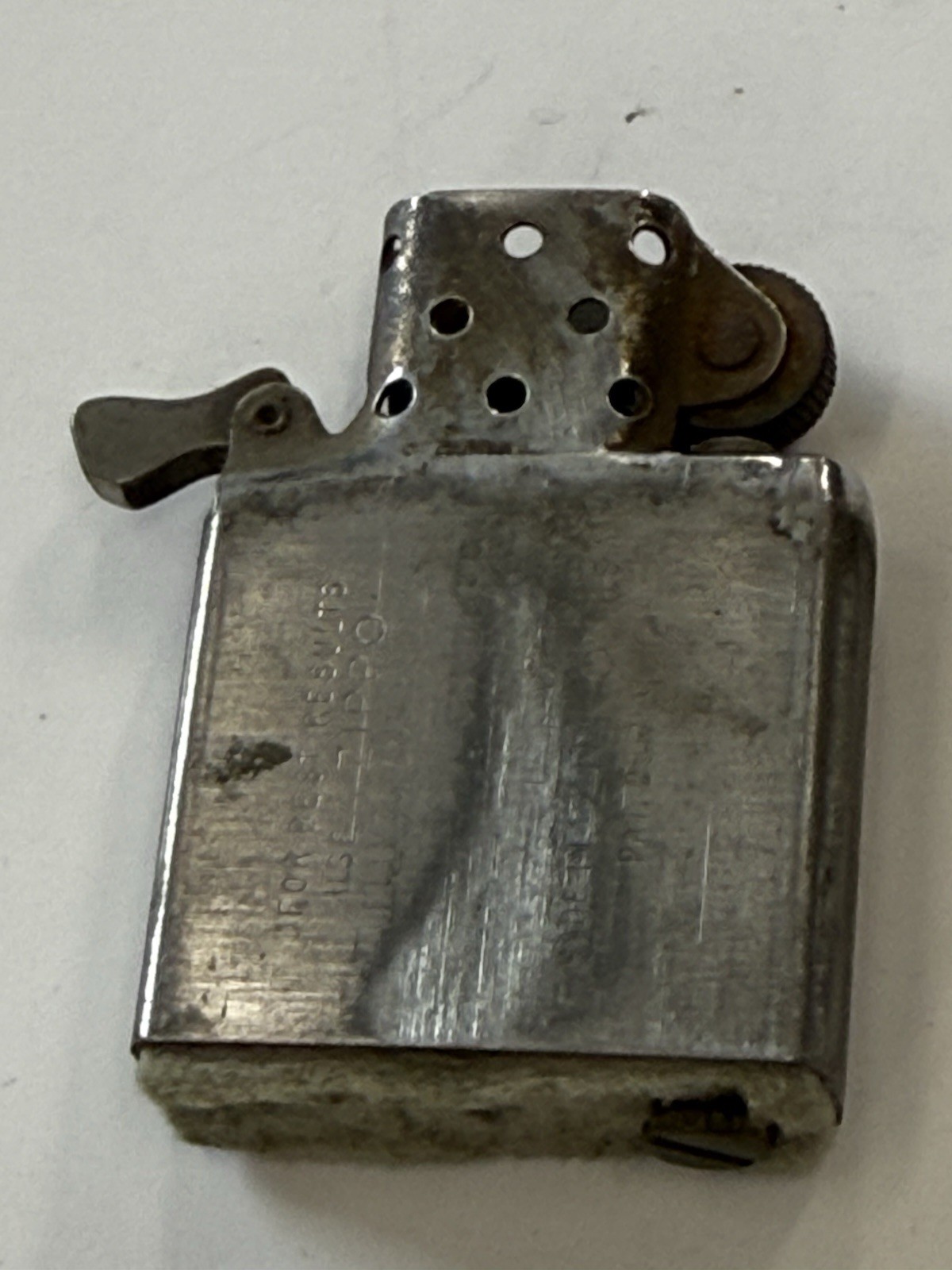 ZIPPO 1968 CADILLAC RUBBER & PLASTIC CADILLAC MICHIGAN ADVERTISING LIGHTER U251