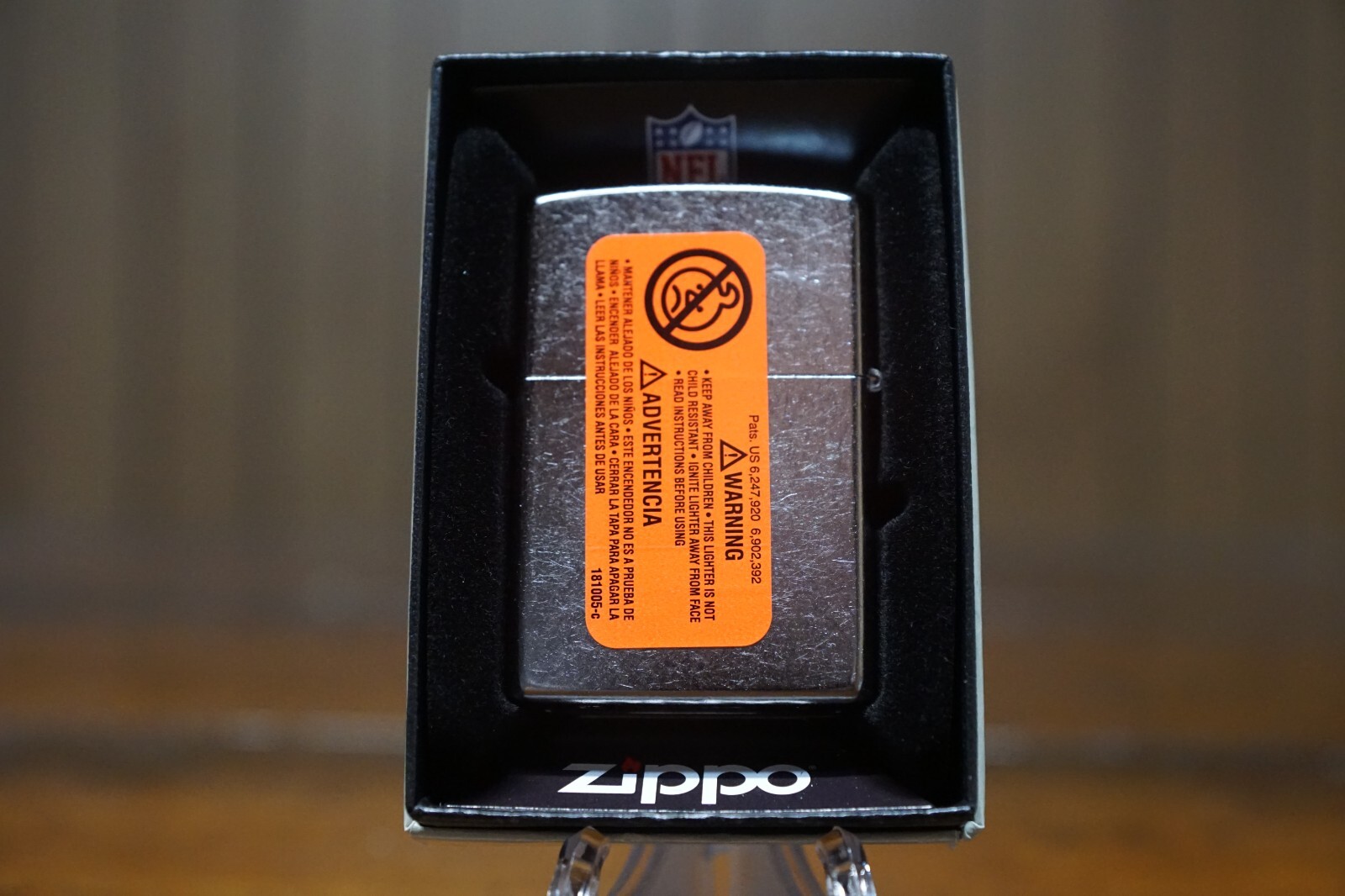 BUFFALO BILLS NFL ZIPPO LIGHTER MINT IN BOX NEW DESIGN 2023