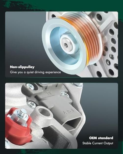 High Output Alternator 130Amp Replacement New for Ford for Mustang 1994