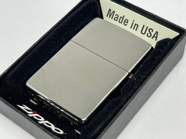 Zippo Oil Lighter Classical Design Windy Girl Silver White Regular Case Japan