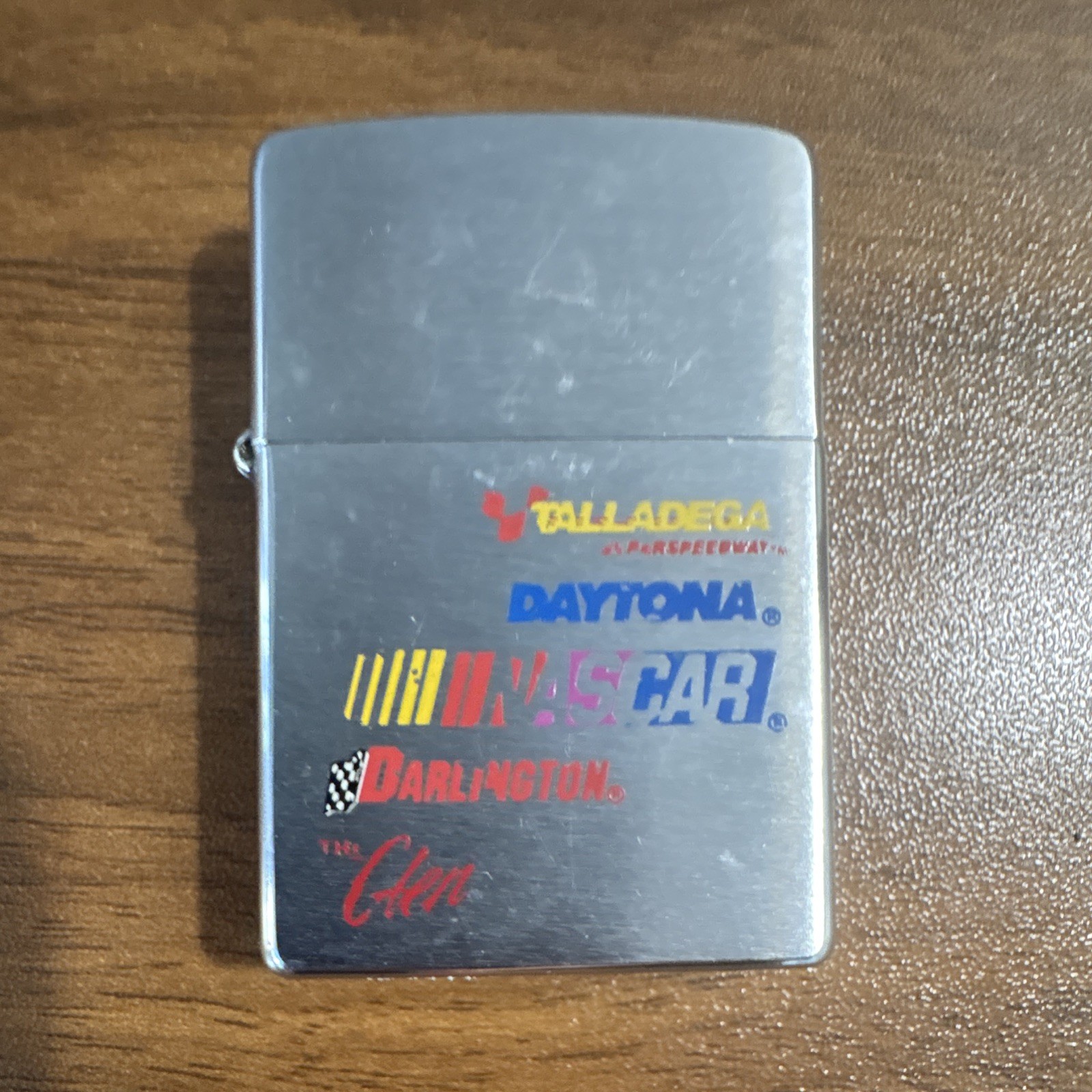 Zippo NASCAR Track Graphic Lighter – Talladega Daytona Darlington Bristol Glen