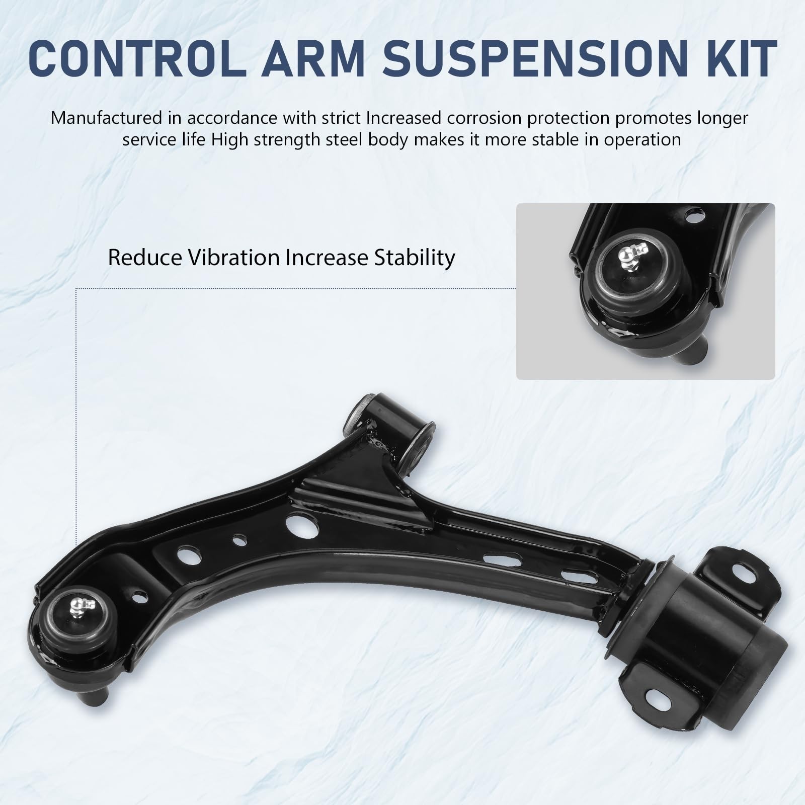 K80726 K80727 Front Lower Control Arm w/Ball Joint Compatible with 2005 2006 …