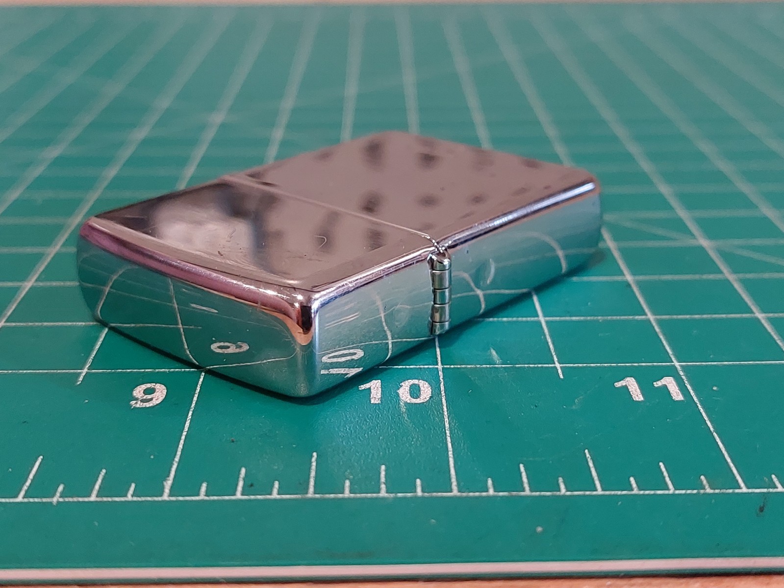 Vintage 1998 Plain Chrome Zippo Lighter Needs Flint