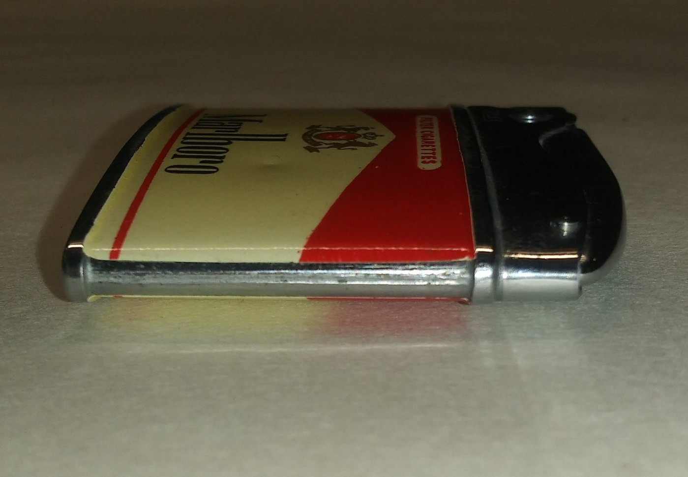 Vintage Rolex Japan Super Automatic Deluxe Marlboro Cigarette Lighter Red Roof