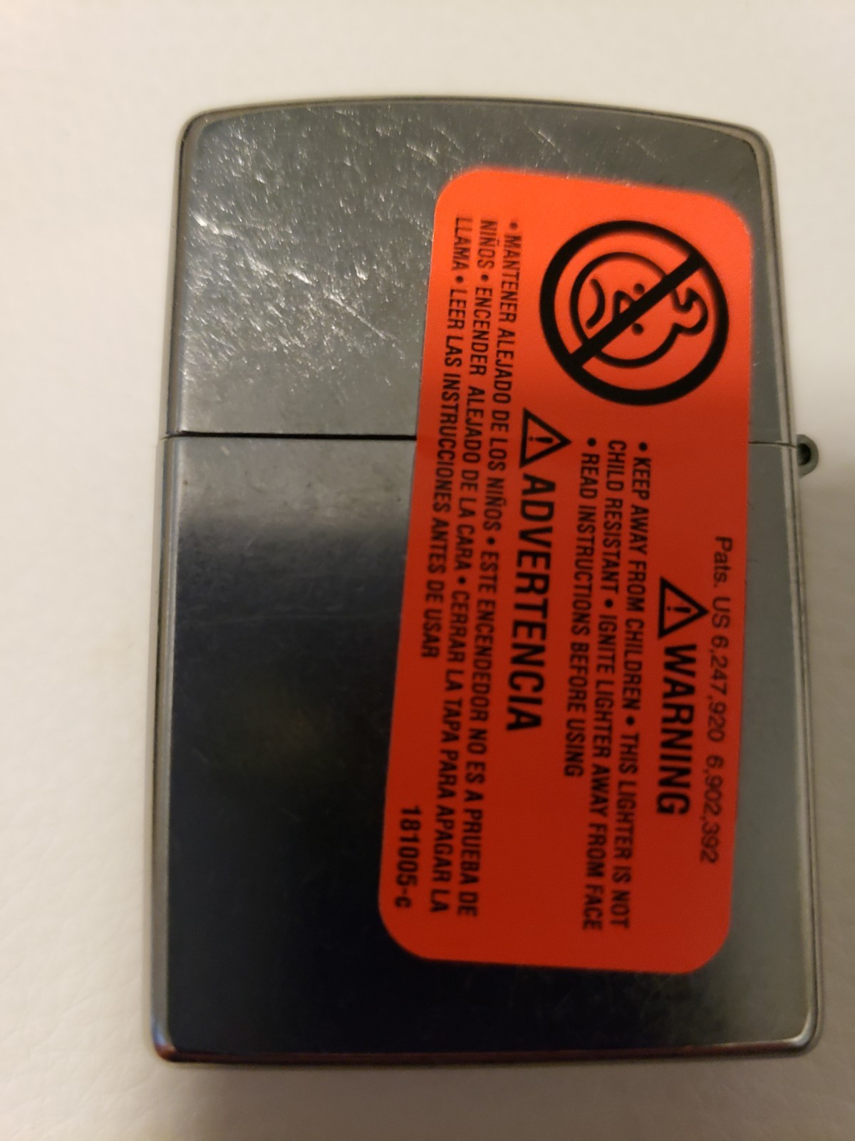 *RARE!* Jimi Hendrix Stars+Stripes Zippo Lighter, New/Boxed/Factory Sticker Seal