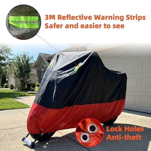 XXXL Waterproof Outdoor Motorcycle Cover for Harley Davidson Ultra Classic,