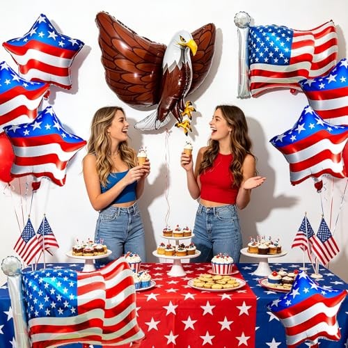 4th of July Decorations, Independence Day Decorations, Party in the 1 Eagle Set