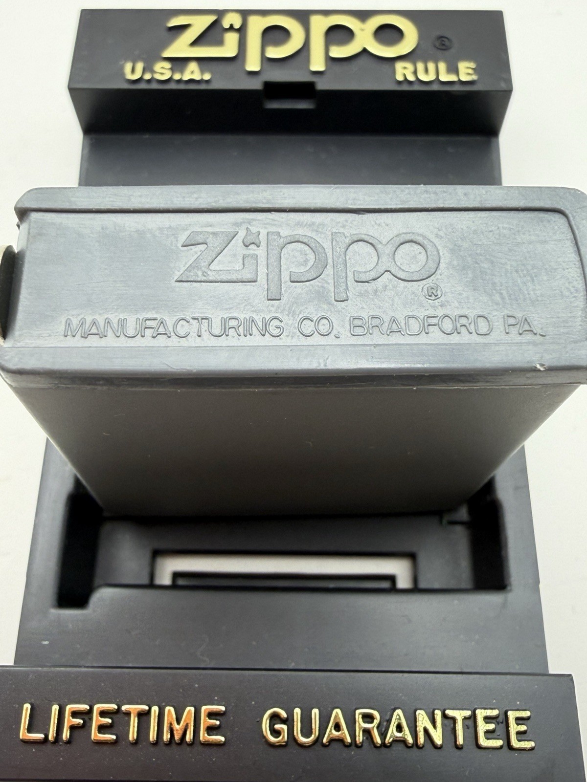 Vintage Communities Foundation Advertising Gray Zippo Rule Tape Measure New B49