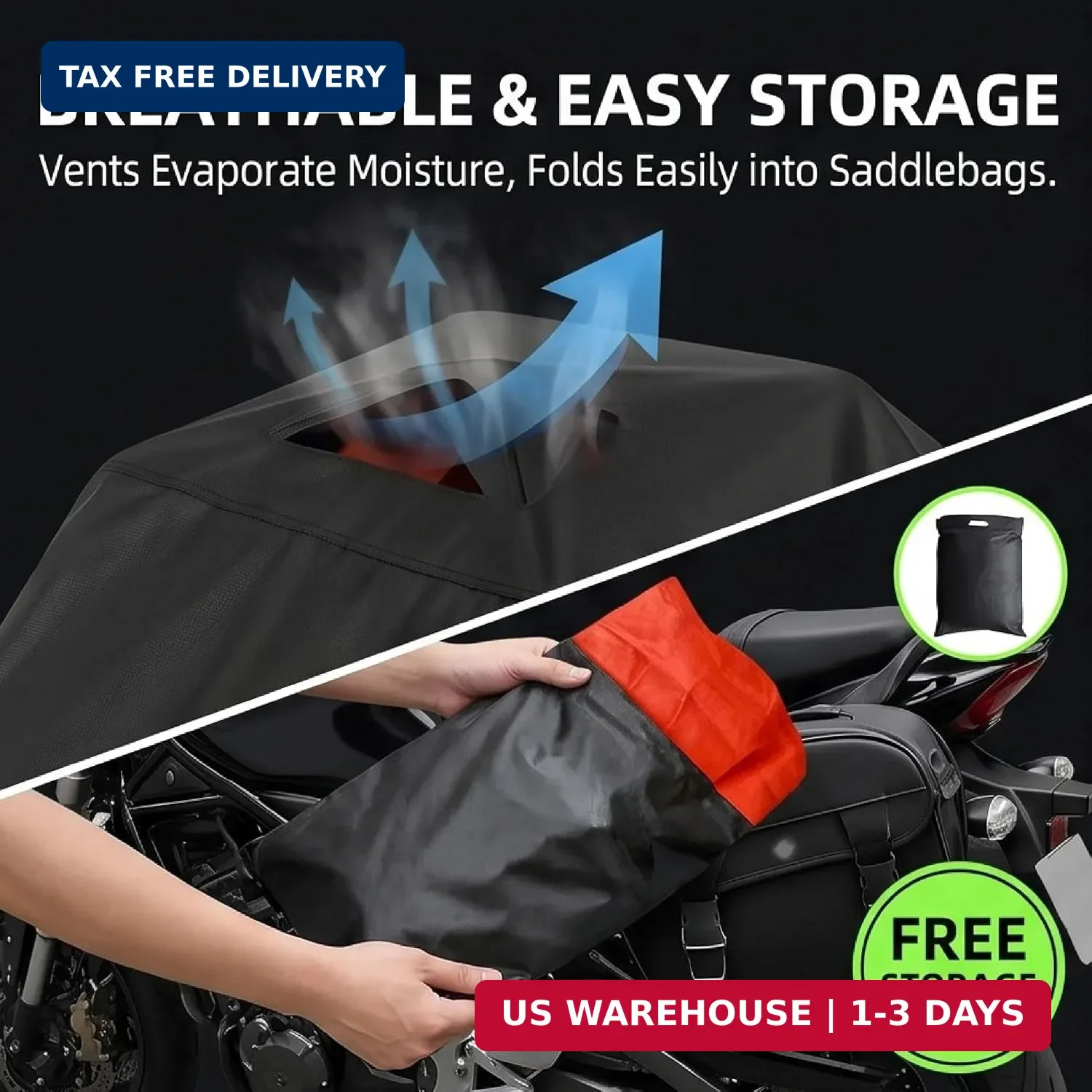 XXXL Waterproof Outdoor Motorcycle Cover for Harley Davidson Ultra Classic, Stre