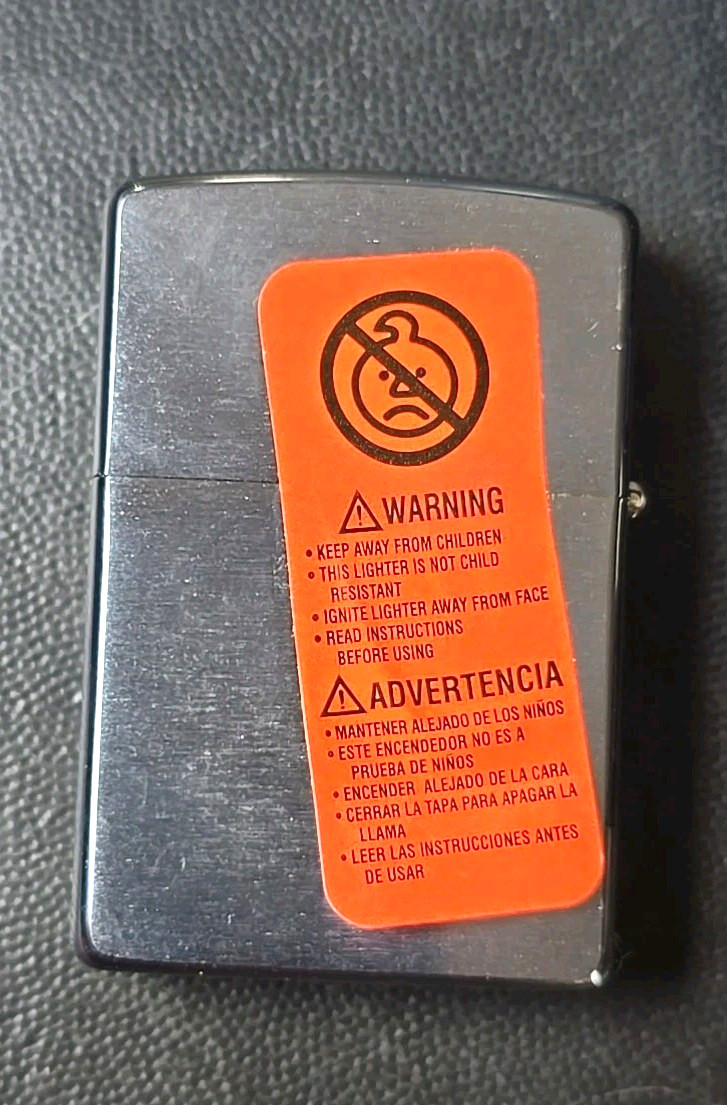 2006 Zippo Lighter in Plastic Case Unfired NEW
