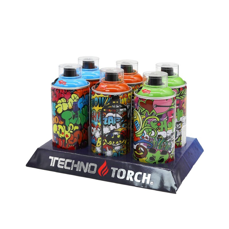 TECHNO SMALL SPRAY CAN TORCH-COUNT 1