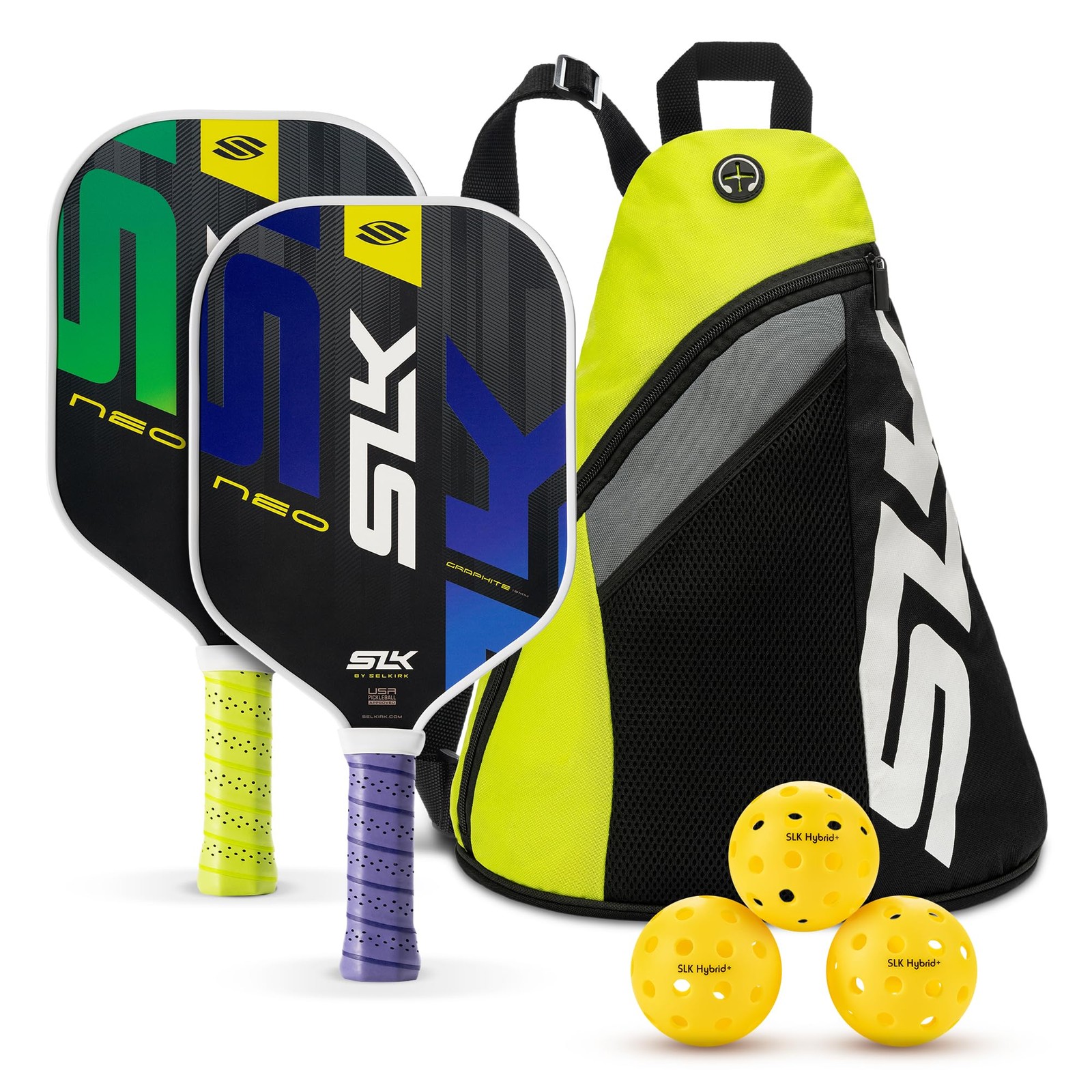 Selkirk Sport Slk Neo Graphite Paddles Set Of 2 In The Usa Set 2 Pickle Ball