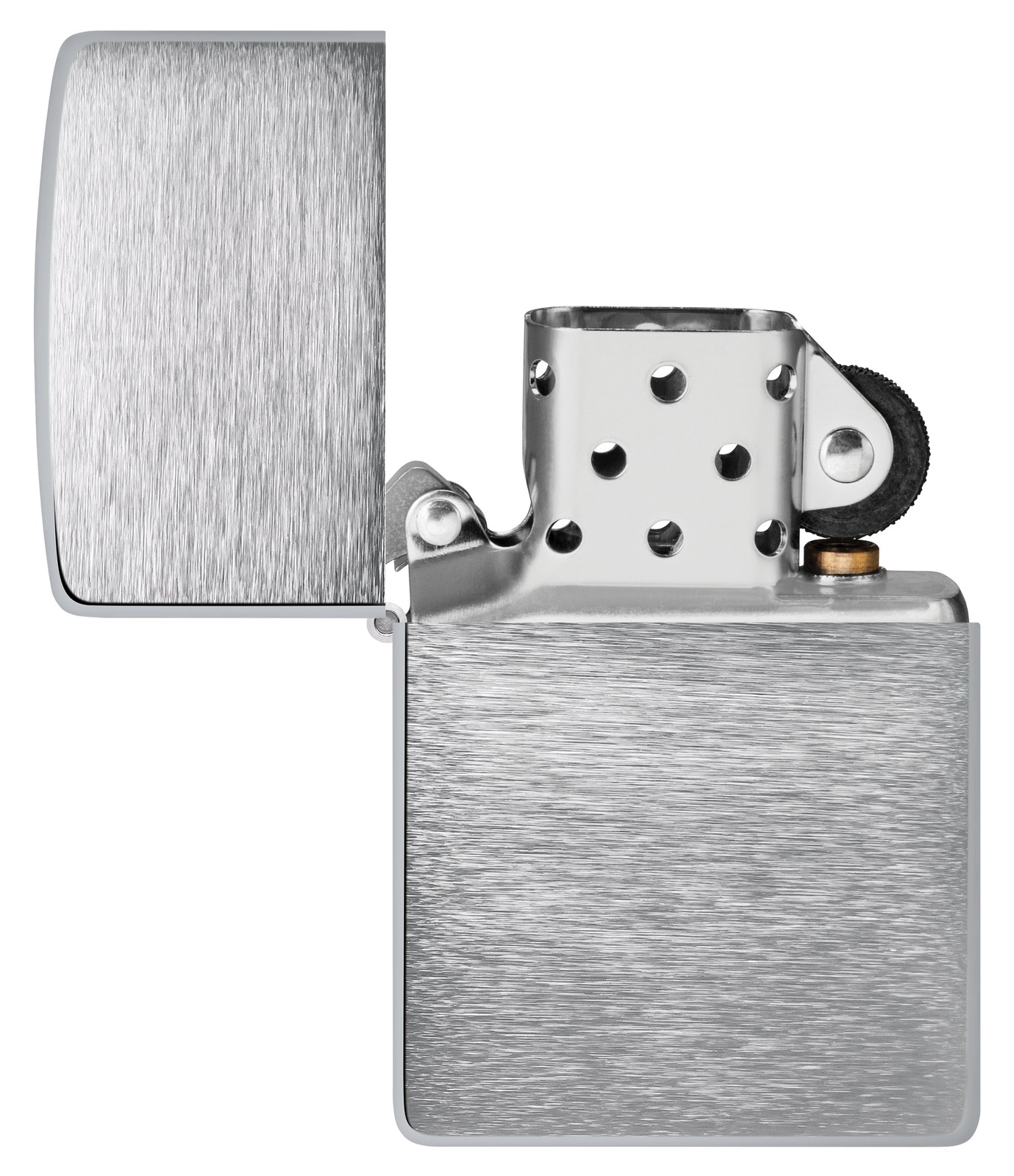 Zippo Classic Brushed Chrome Windproof Lighter, 200