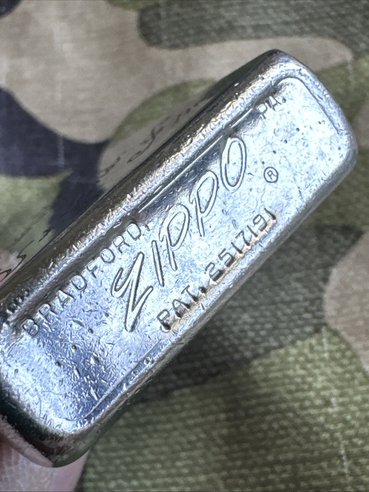 1958 Classic Vintage Zippo Lighter – High Polish Chrome Finish