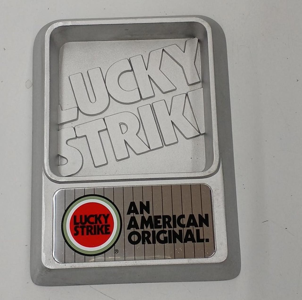Lucky Strike ZIPPO Aluminum Die-Cast Ashtray Zippo Used