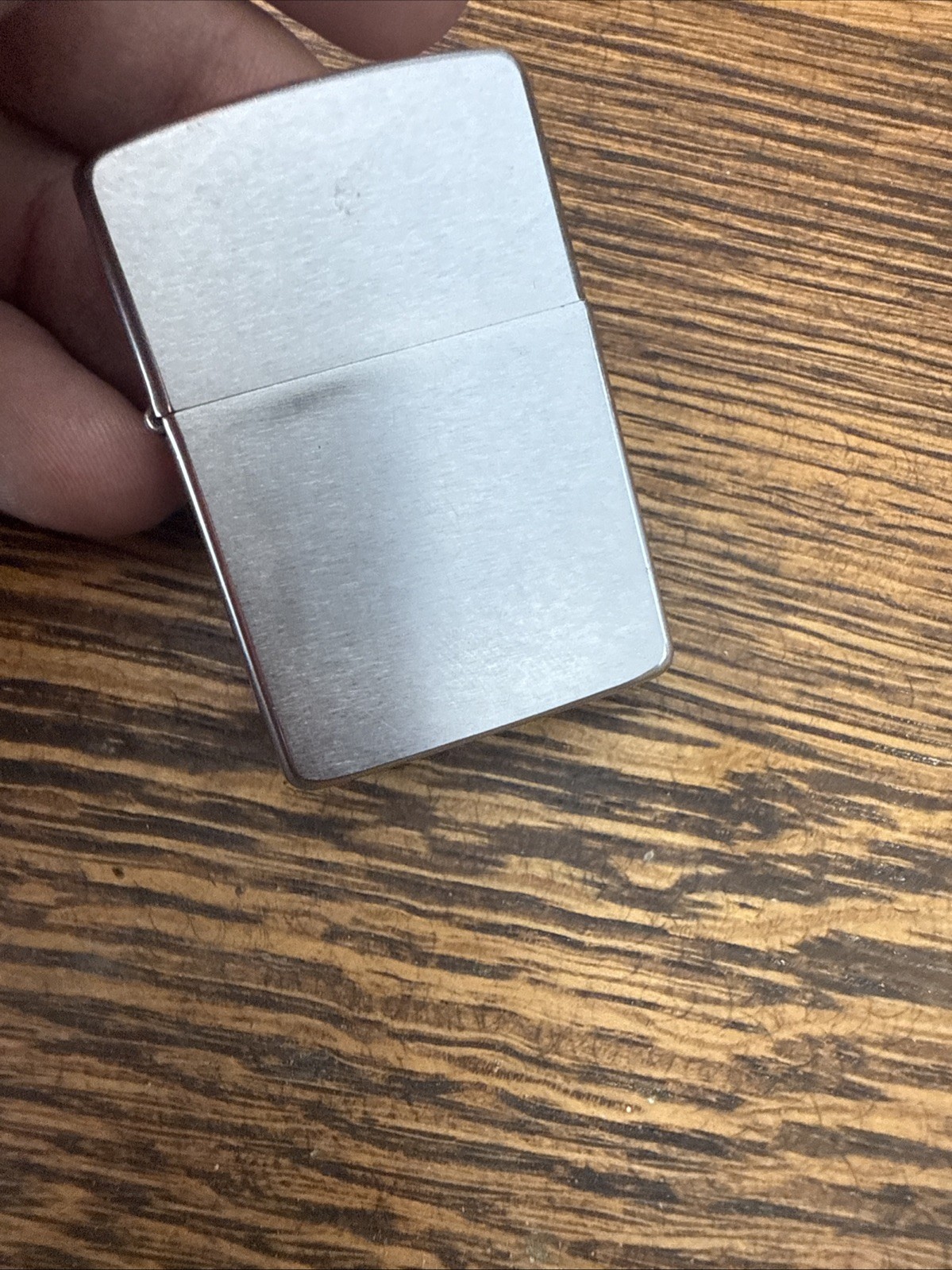 Vintage Zippo Windproof Lighter High Polish Chrome Jan 1990