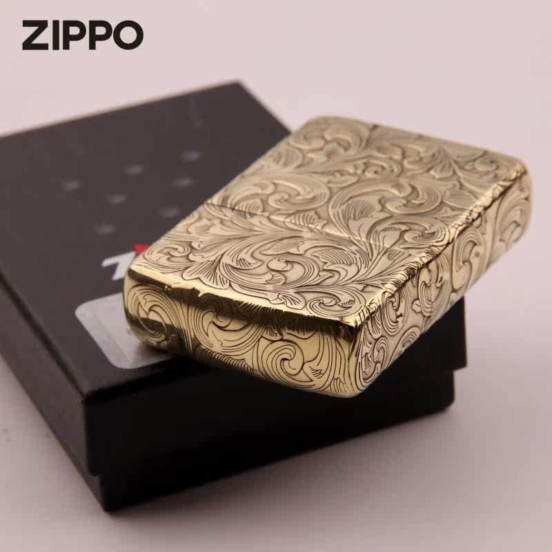 Tang Dynasty Zippo Copper Armor 5 Sided Engraved Lighter Gift For Men