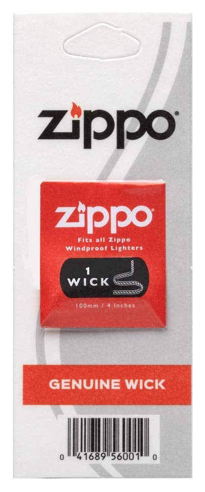 Zippo Replacement Wicks 6 Count Genuine Made in USA Pack for Lighters