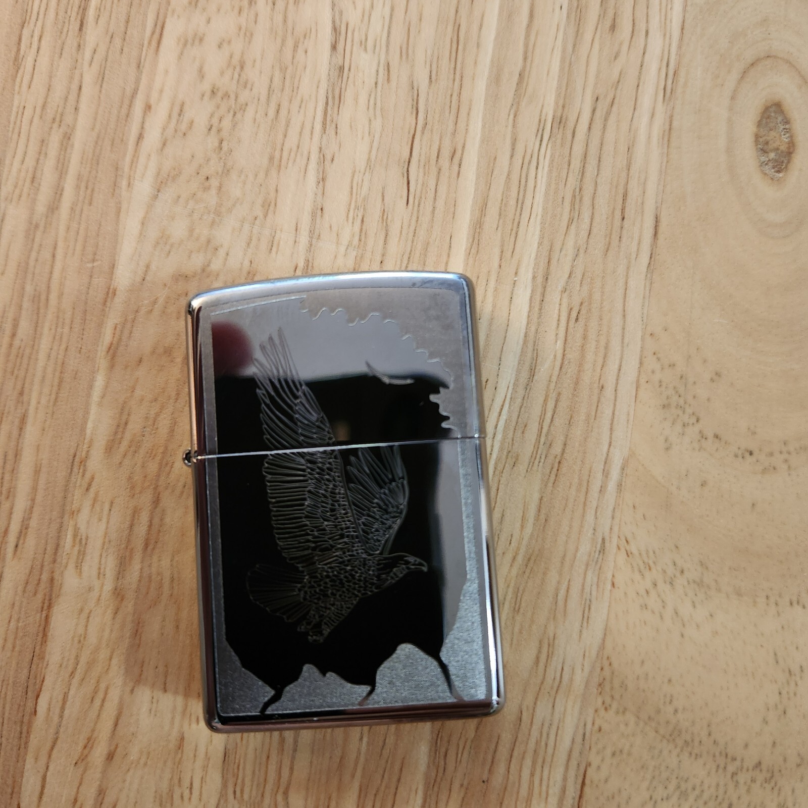 Zippo 21069 lighter birds of prey chrome New In Box „E 16“