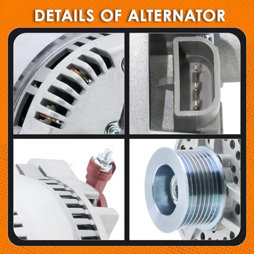 7791N Alternator Compatible with 1997-2002 Ford F-Series Truck F150 F250 5.4