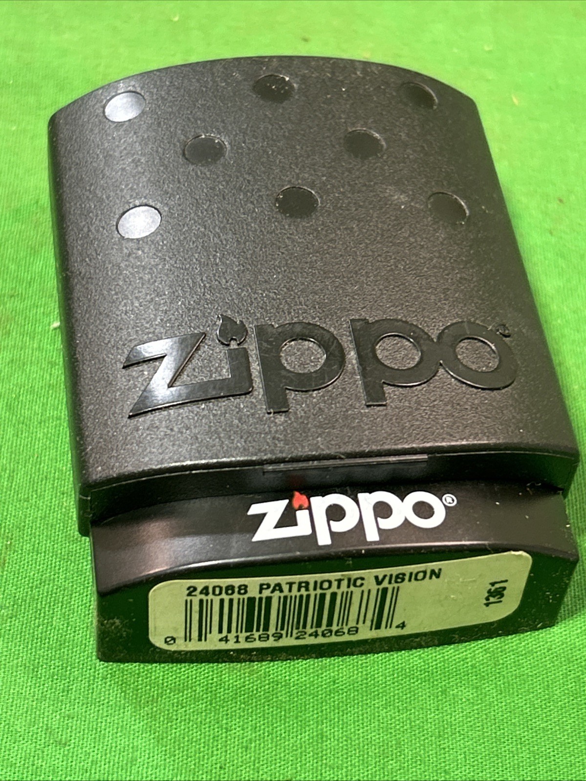 Zippo Lighter New 24068 Patriotic Vision W/ Case