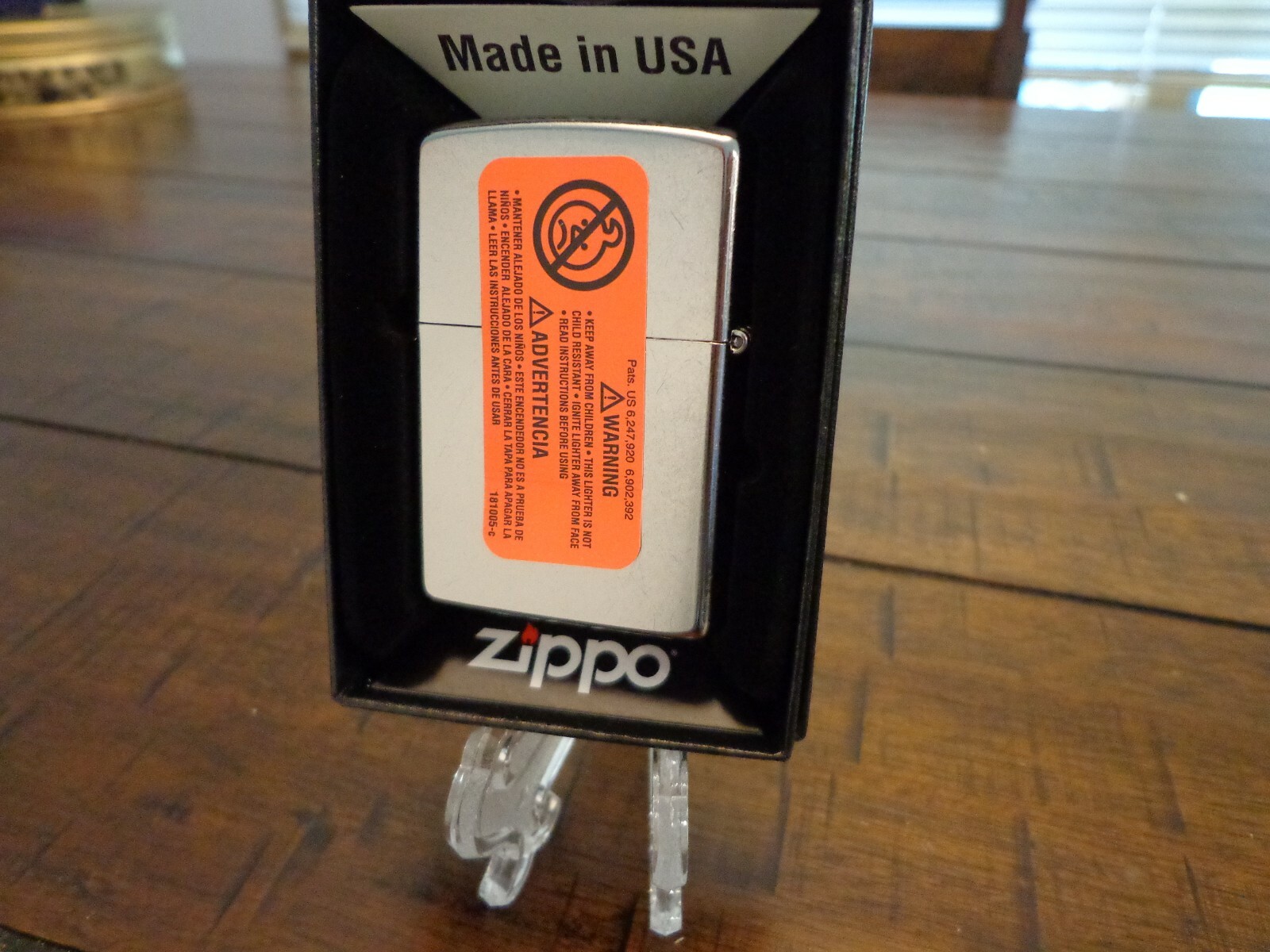FRENCH BULLDOG DOG ZIPPO LIGHTER MINT IN BOX