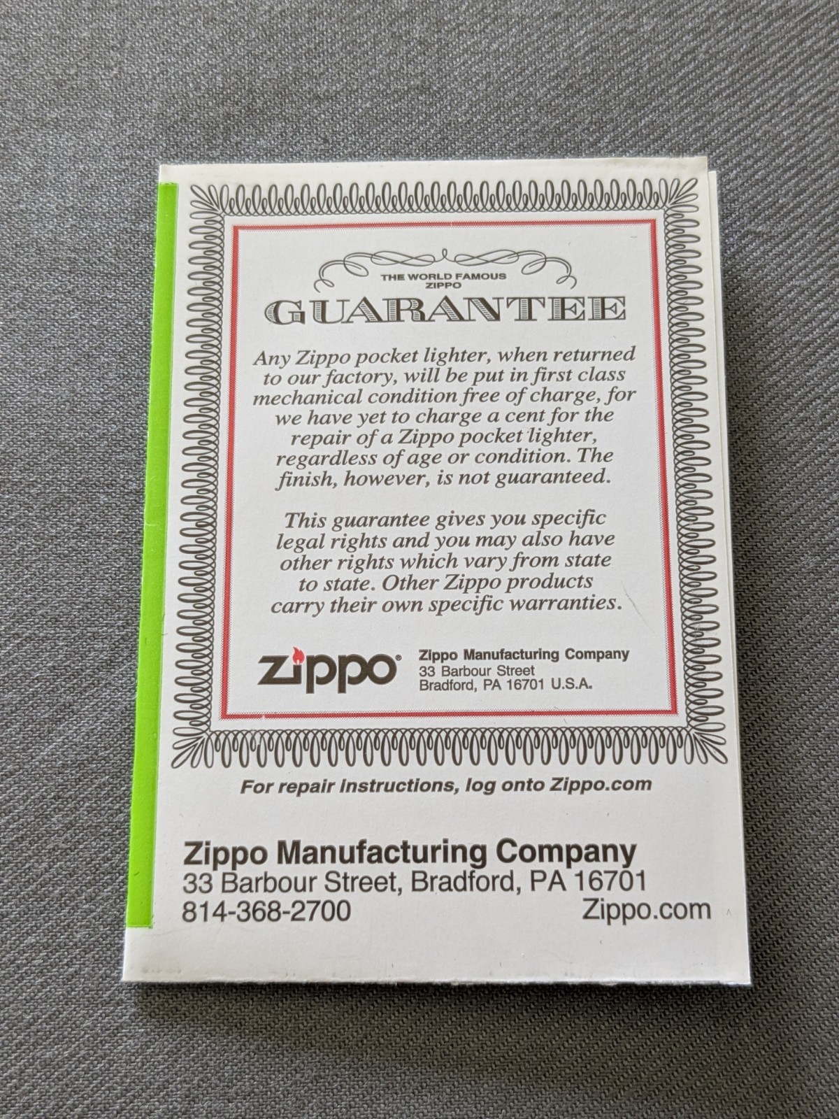 2012 ZIPPO ENTHUSIAST NETWORK ZENFEST LOSSPROOF ZIPPO LIGHTER MIB RARE