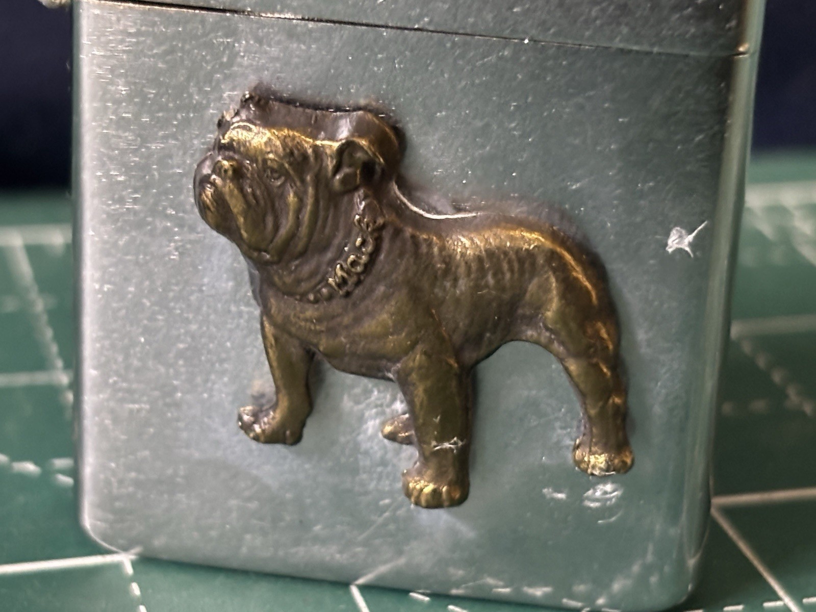 Vintage Mack Commercial Truck Rare Bull Dog Lighter