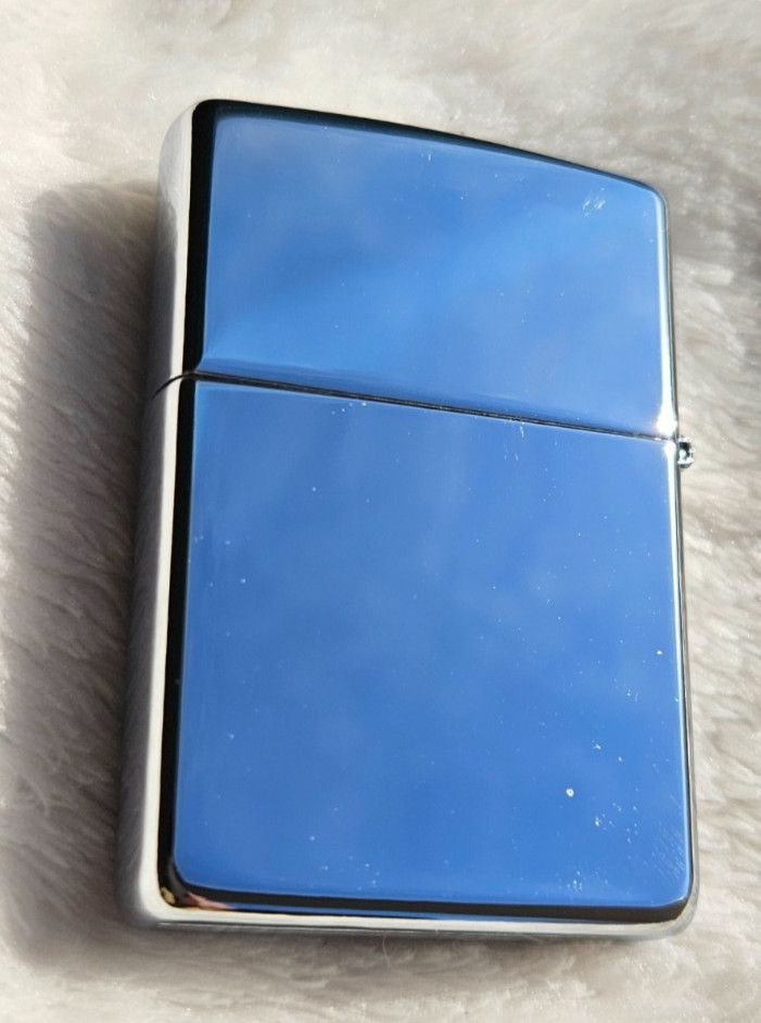Zippo Lighter 1996 Cosmopolitan Top Model Handsome Young Man, High Polish Chrome