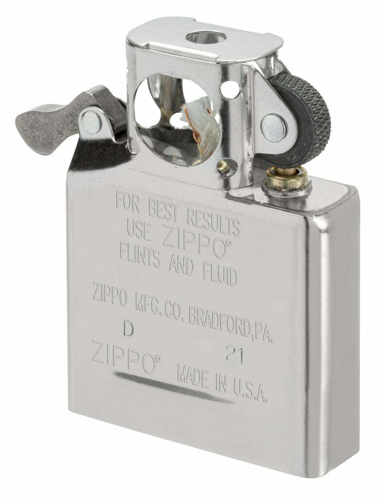Zippo Chrome Pipe Insert For Regular Size Zippo Lighters, 65846, New In Box