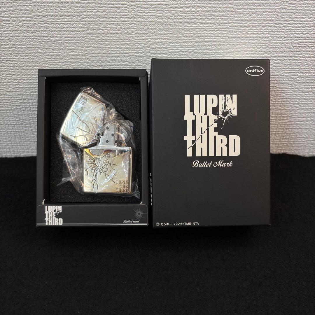 Lupin the Third 2003 Limited Edition Bullet Mark Zippo Lighter New Sealed Anime