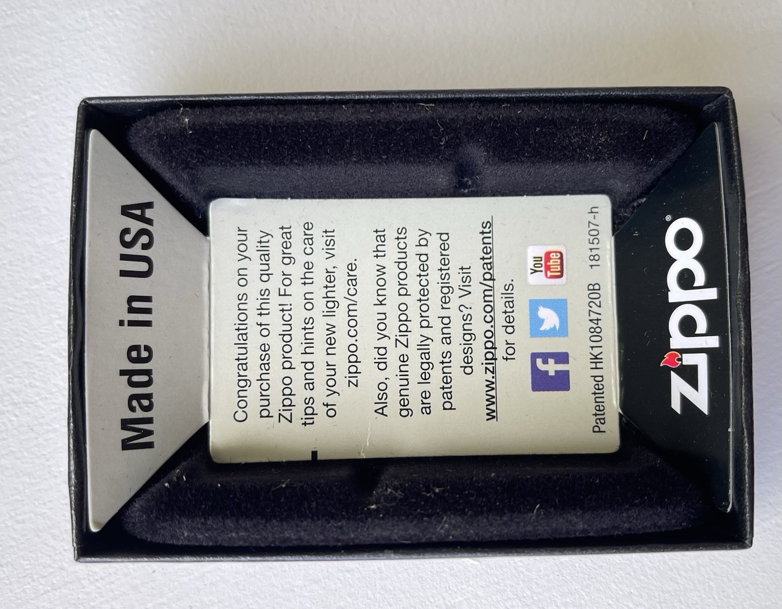 2015 Original Limited Edition “Leather Celebration 1951” Zippo | Un Used