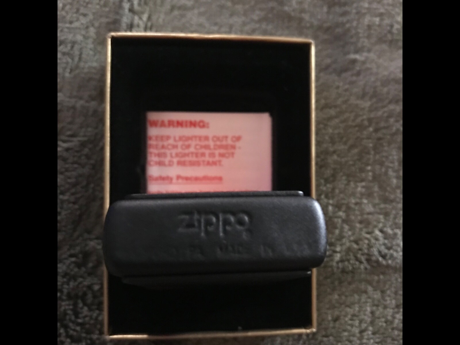 1990’s Red&Black Marlboro zippo lighter Brand New Sealed