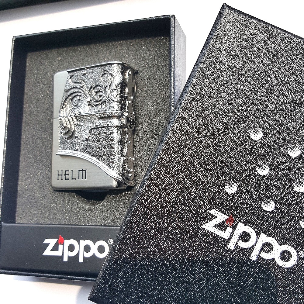 Zippo Helm SI Lighters Genuine Authentic Org Packing 6 Flints set GIFT