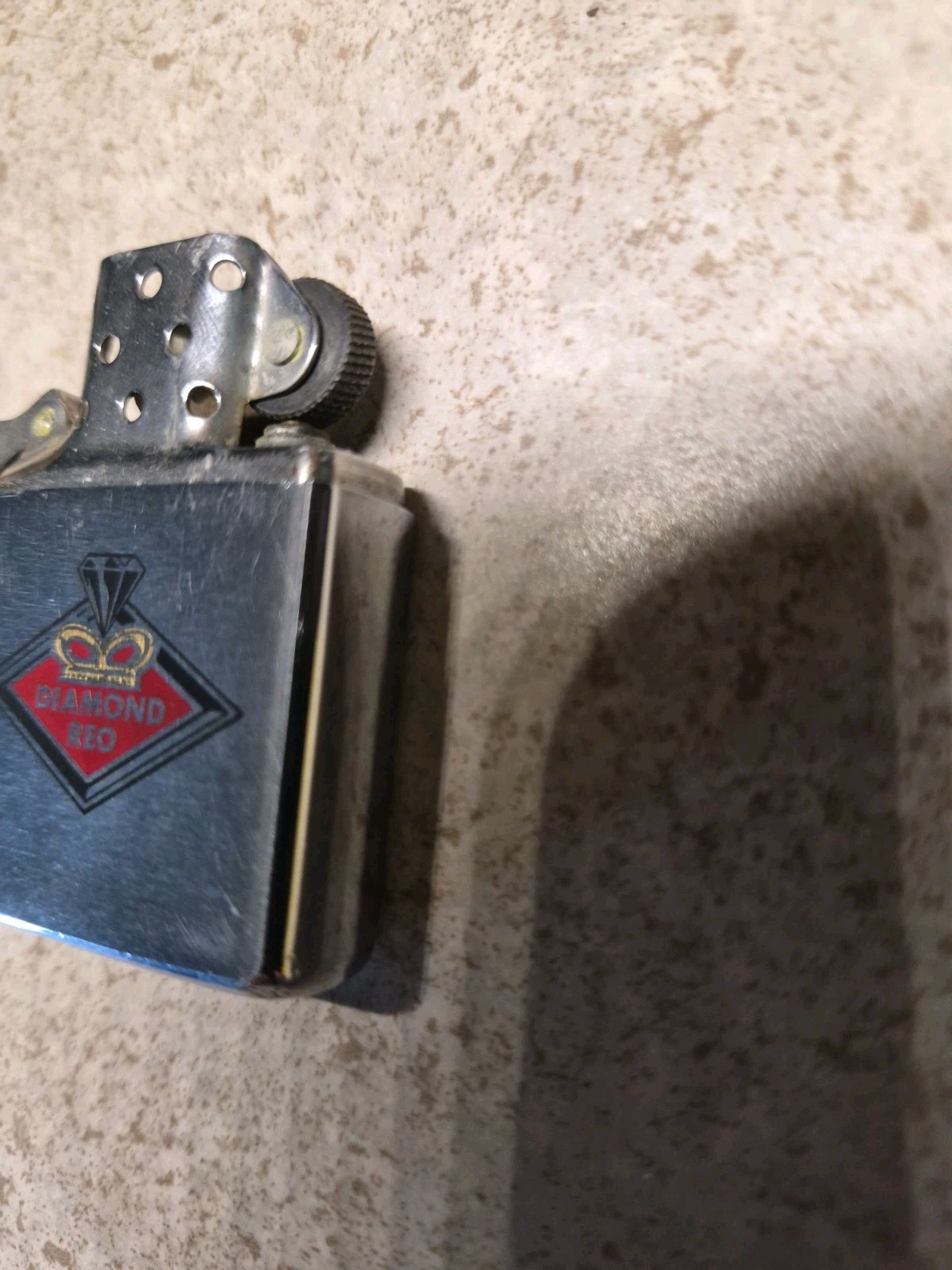 Vintage 1968 Diamond Reo Trucks Zippo Advertising Lighter
