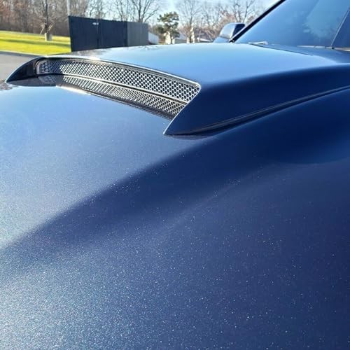 Unpainted Universal 25.2″×25.2” Hood Scoop Kit Compatible with Dodge RAM 1500