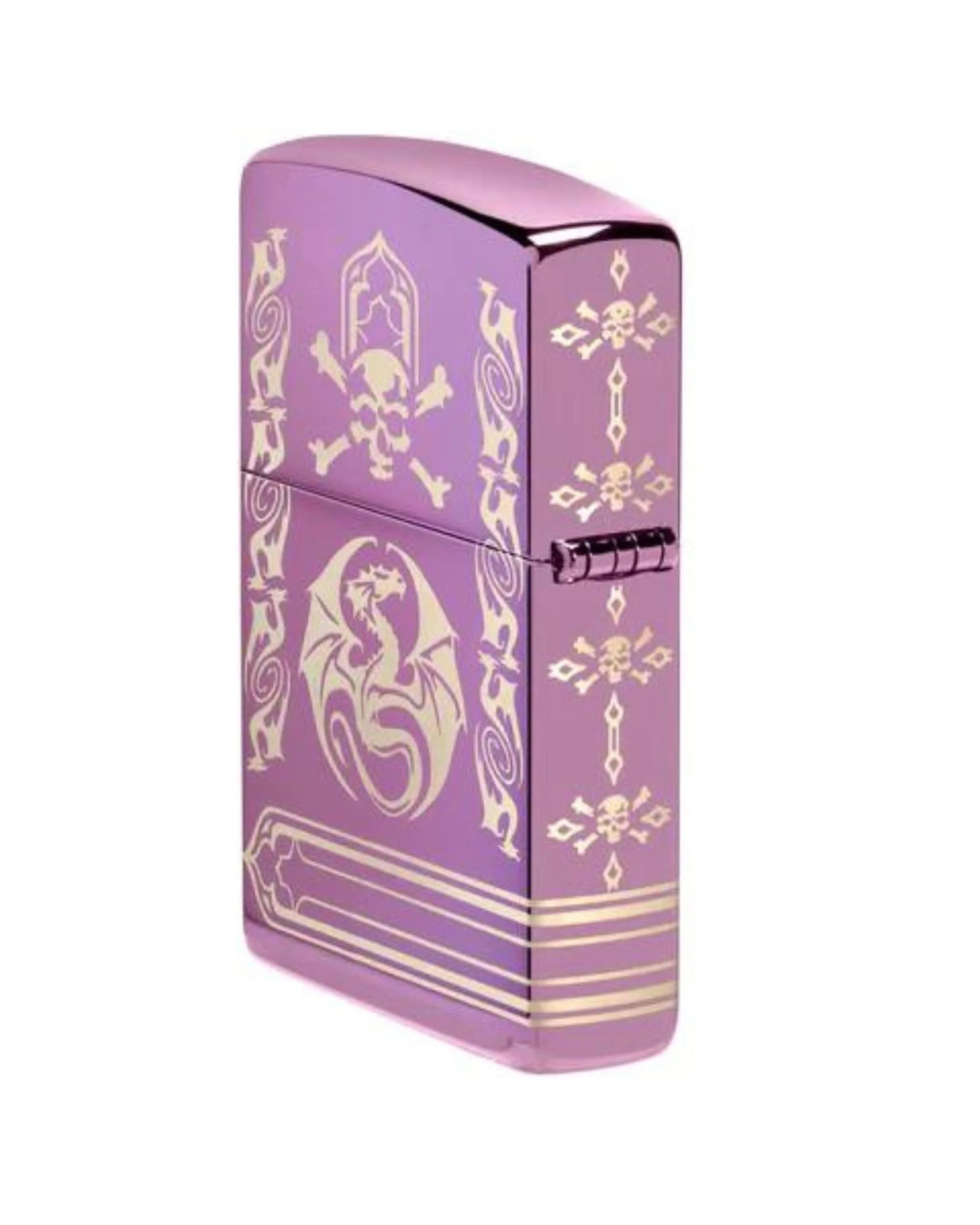 Zippo Lighter 48574 Anne Stokes Windproof Collectable Lilac Unisex