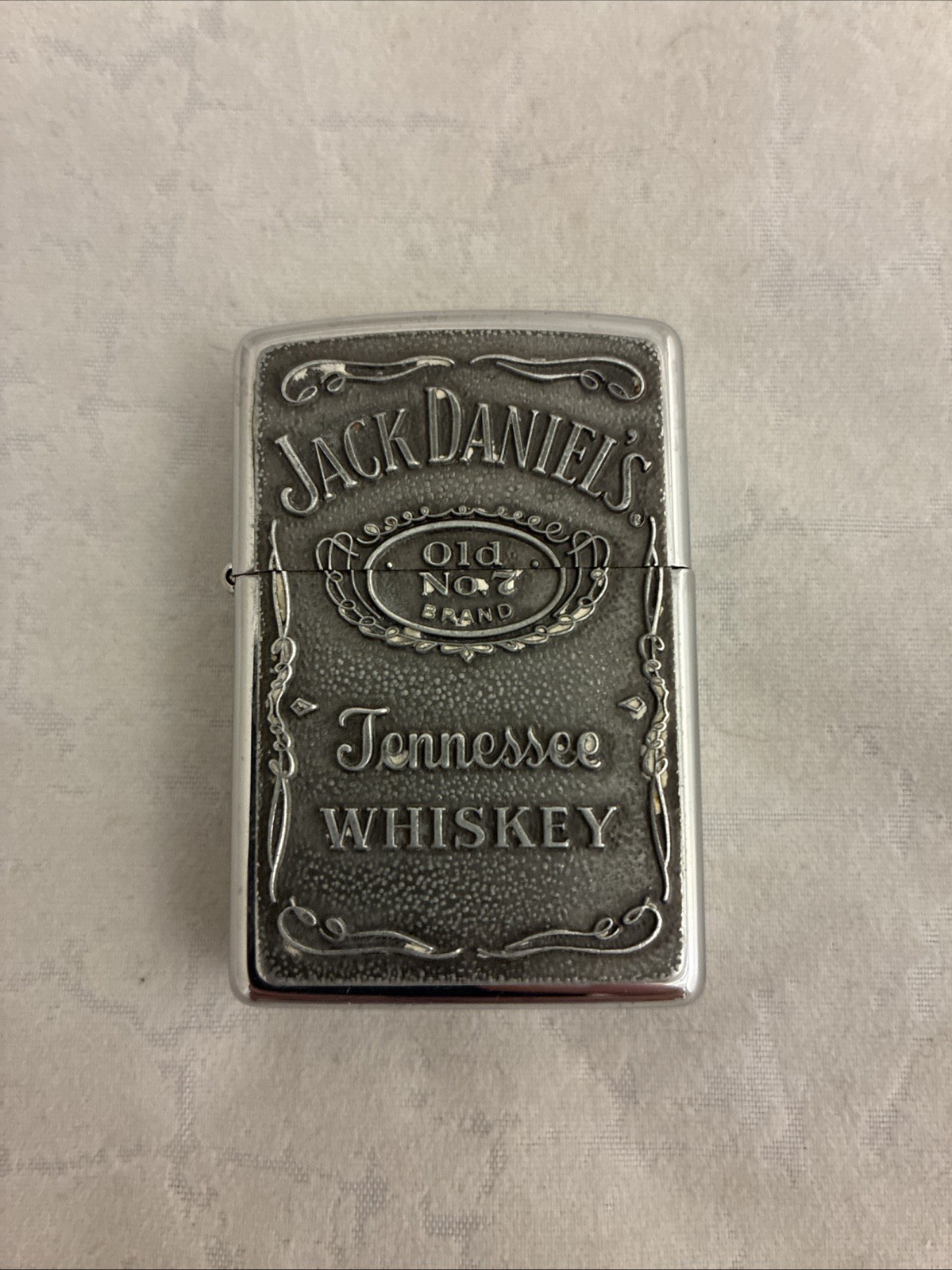 JACK DANIELS NO.7 LIGHTER Textured BY ZIPPO